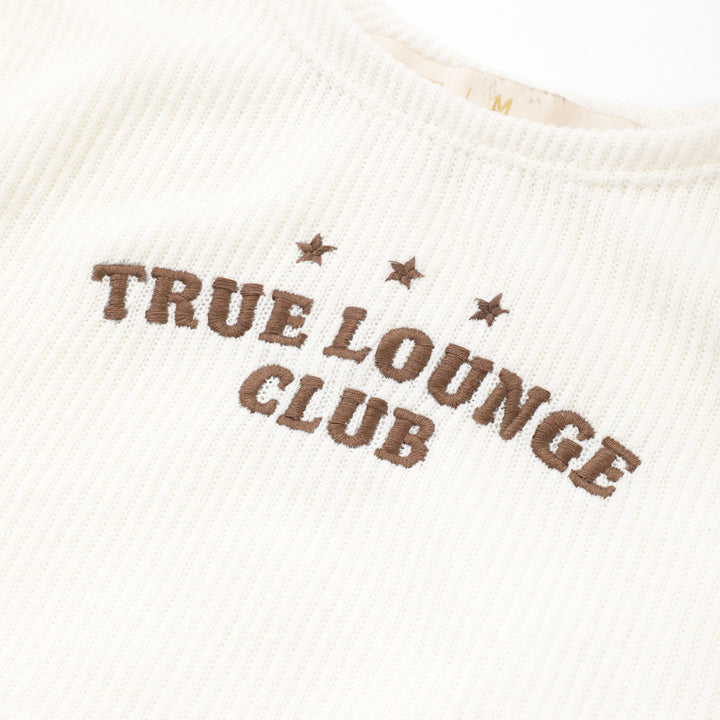 Knit Lounge Top - Cream