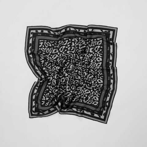 Leopard Bandana - Black