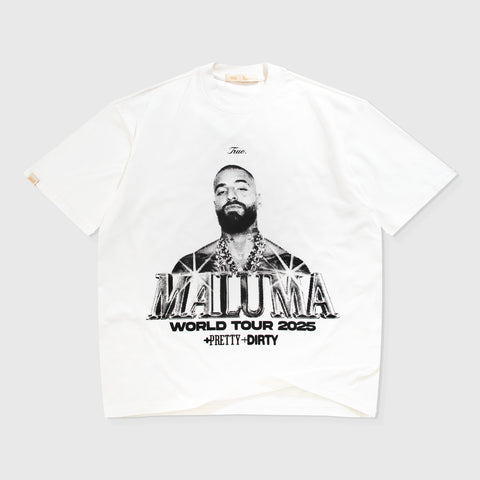 Maluma - Cream Tee - Medallo Face