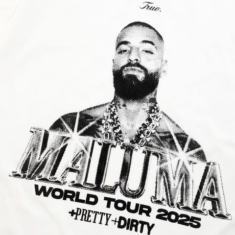 Maluma - Cream Tee - Medallo Face