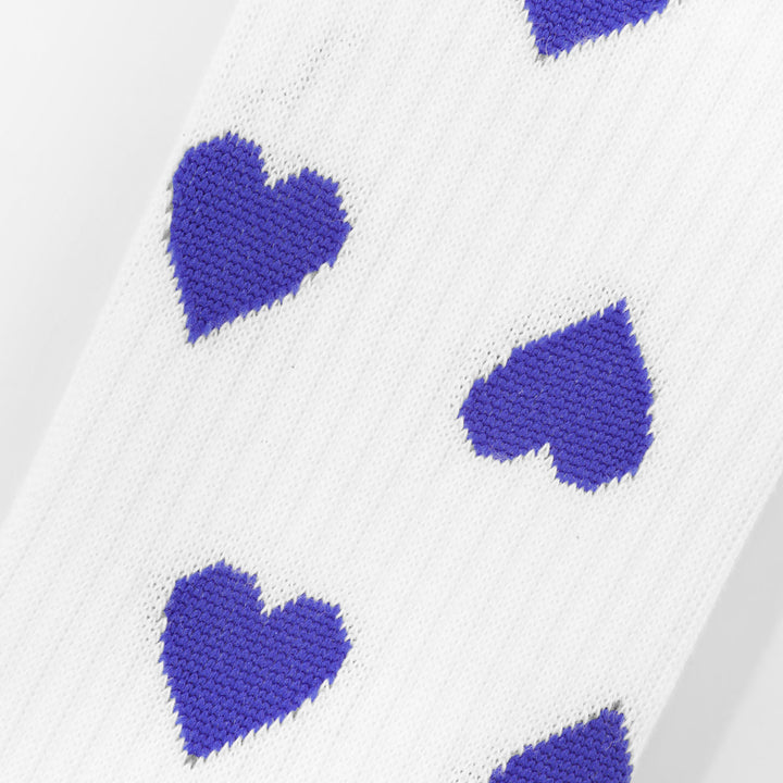 Hearts Socks - Blue
