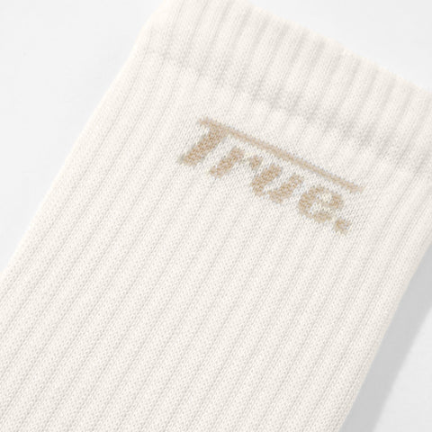 Logo Freedom Socks - Ivory