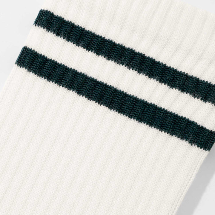 Classic Striped Socks - Ivory