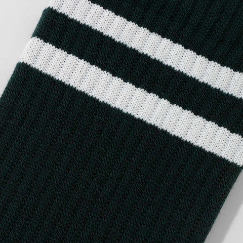 Classic Striped Socks - Pine Green