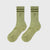 The Green Edit Socks - Pistachio Green