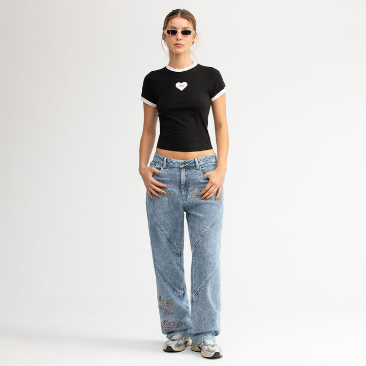 Memories Slim Tee - Black