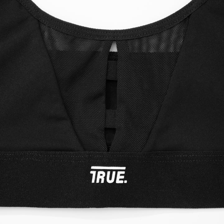Mesh Cut-Out Top - Black