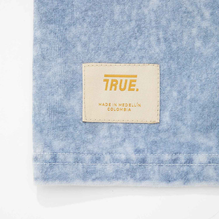 Oversized Washed T- Shirt - Blue