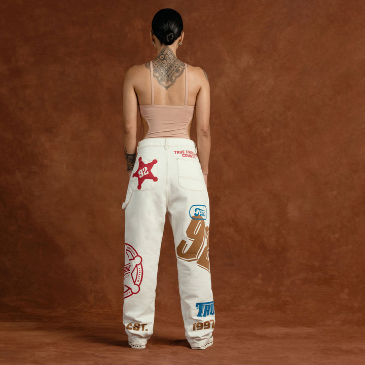 Freedom Estampado Pants - Ivory