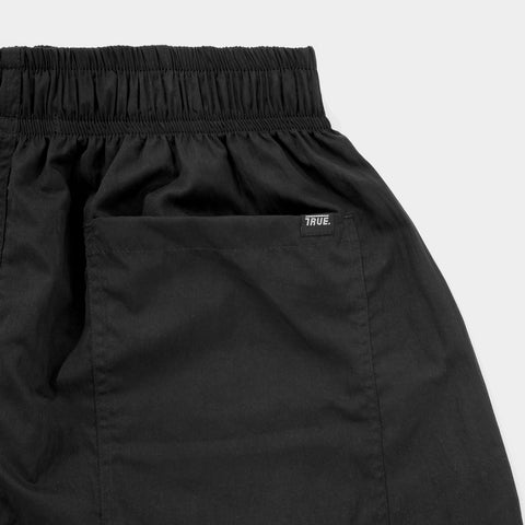 Parachute Bermuda Shorts - Black