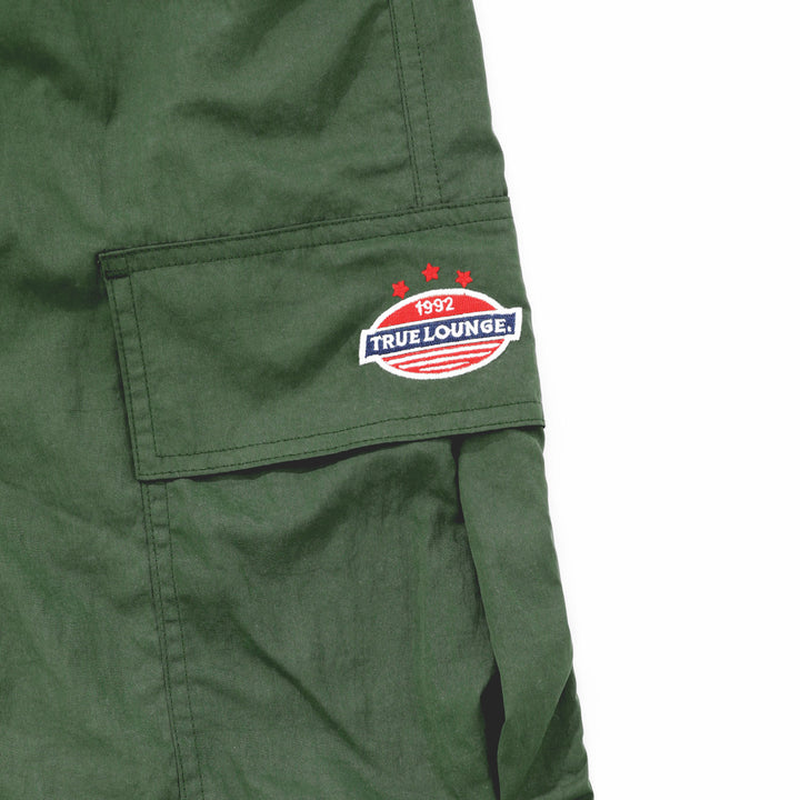 Parachute Bermuda Shorts - Military Green