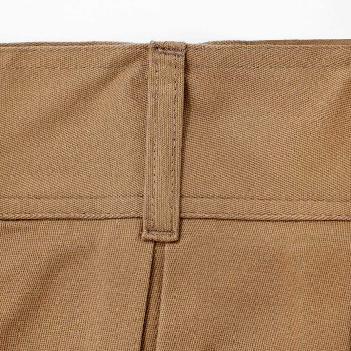Pleated Mini Skirt - Khaki