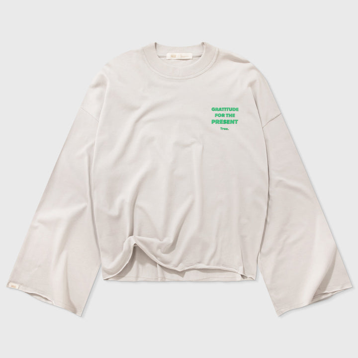 Present Wide Long Sleeve - Greige