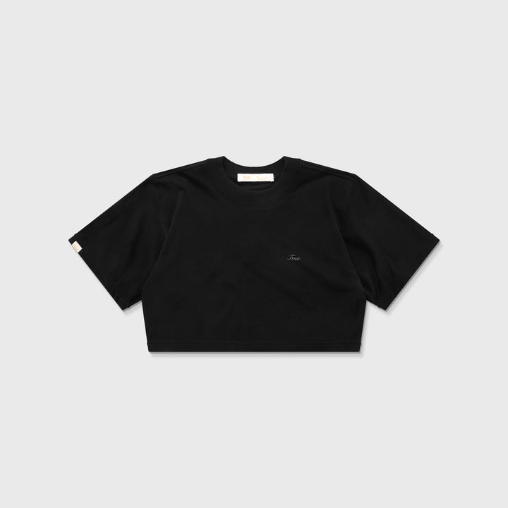 Signature Crop Top - Black