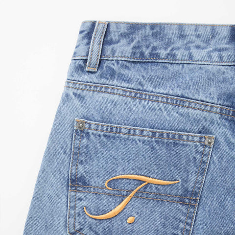 Signature Straight Leg Denim - Blue