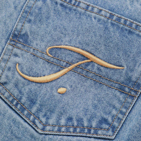 Signature Straight Leg Denim - Blue