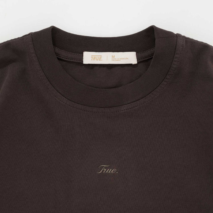 Signature Crop Top - Brown