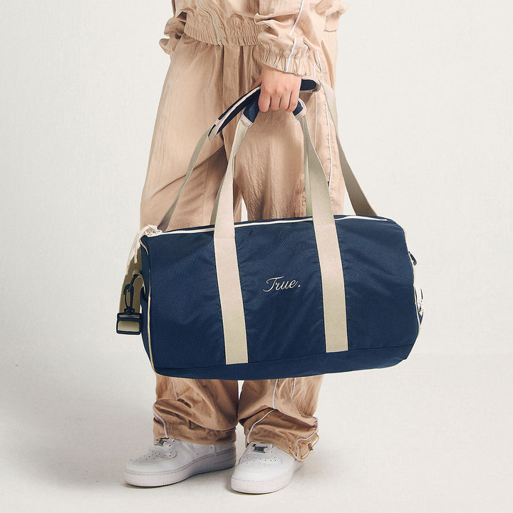 Signature Duffle Bag - Dark Blue