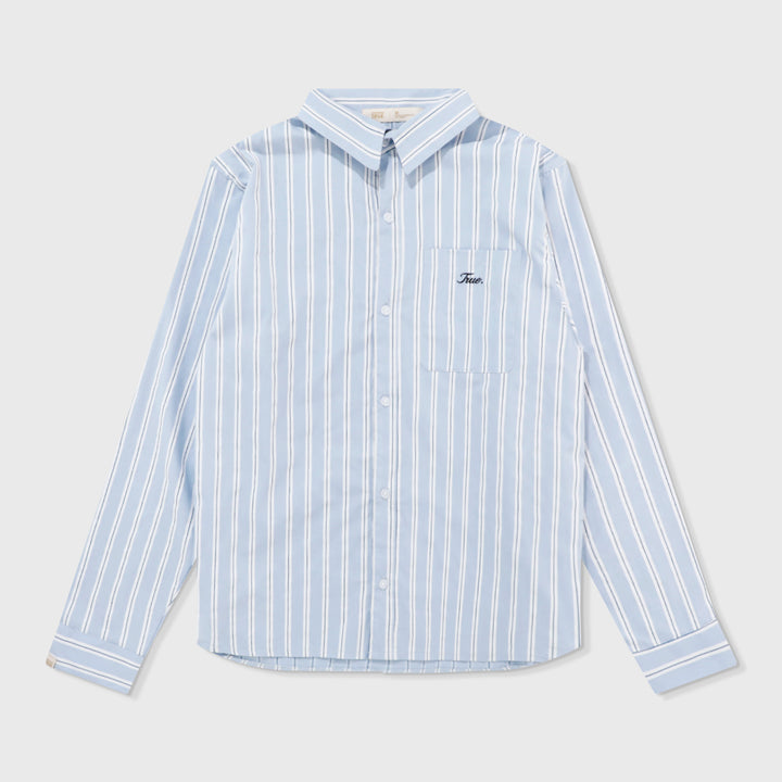 Signature Striped Shirt - Light Blue