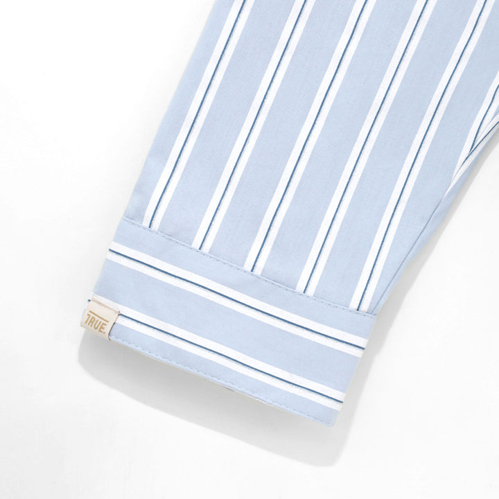 Signature Striped Shirt - Light Blue