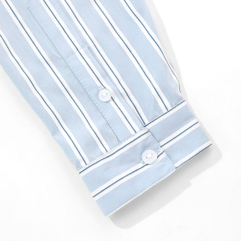 Signature Striped Shirt - Light Blue