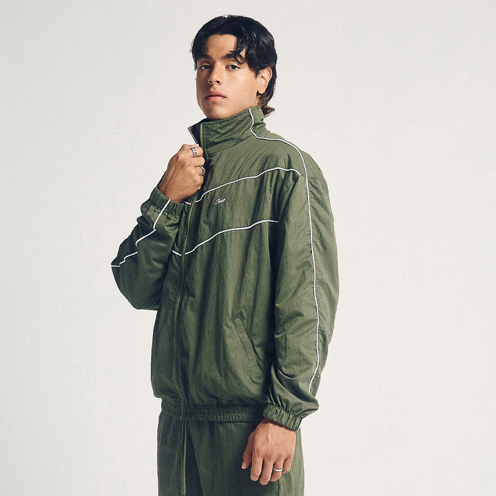 Signature Track Jacket - Green