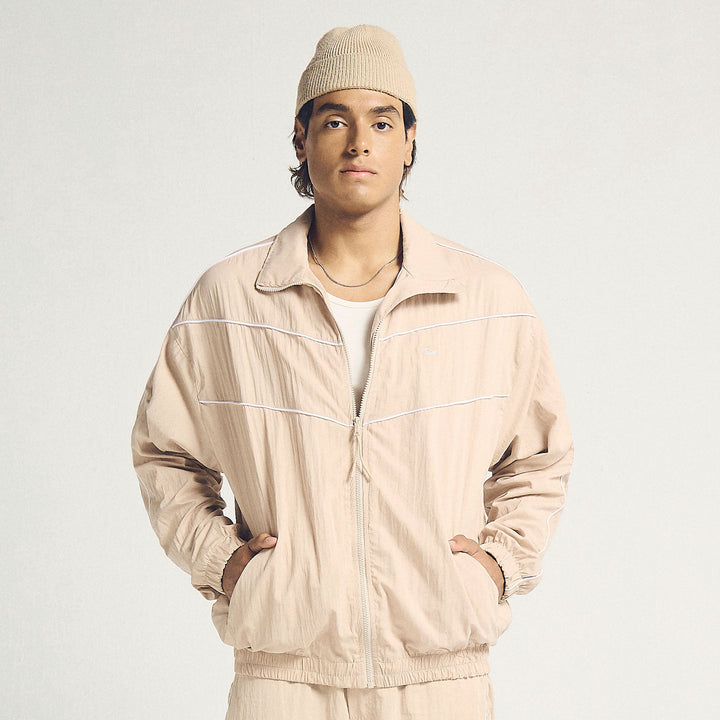 Signature Track Jacket - Sand