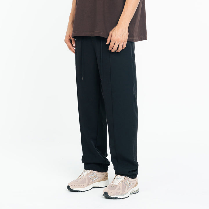 Slim Trackie Pants - Black