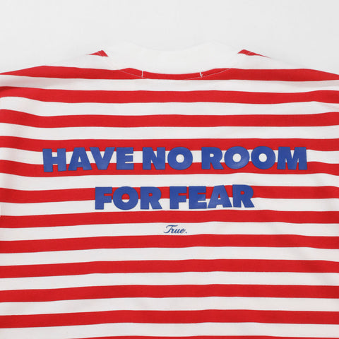 Striped No Fear Tee - Red