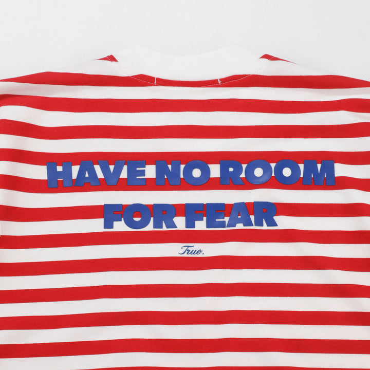 Striped No Fear Tee - Red