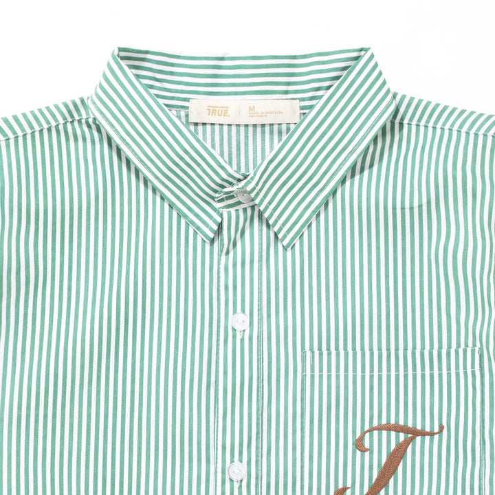 Striped Shirts & Boxers Set - Green