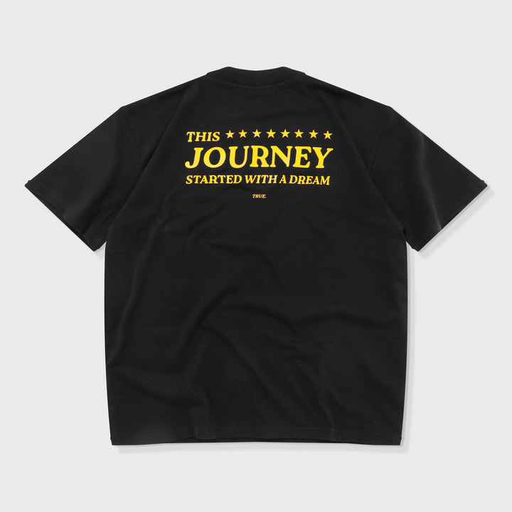 The Journey Oversized T-Shirt - Black