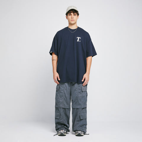 The Journey Oversized T-Shirt - Dark Blue