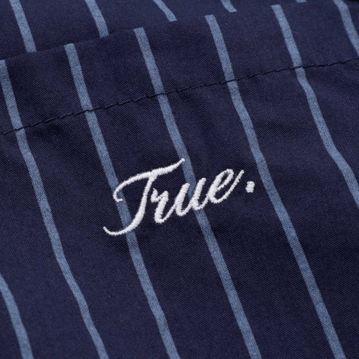 The Journey Striped Shirt - Navy Blue