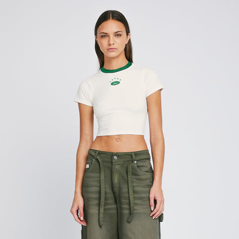 The Journey Baby Tee - Cream