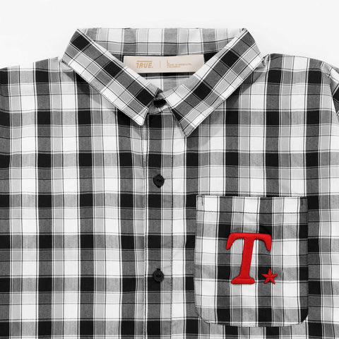 The Journey Plaid Shirt - Dark Gray