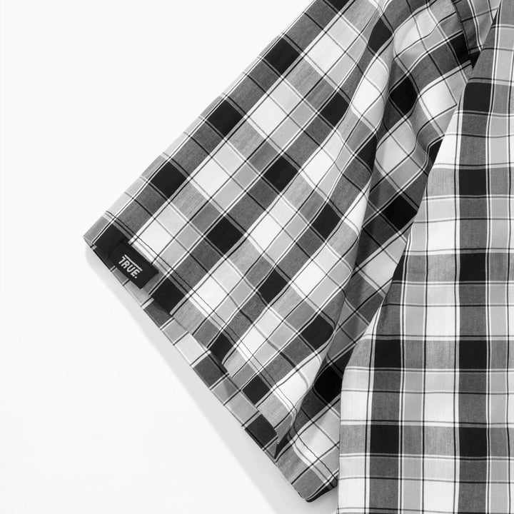 The Journey Plaid Shirt - Dark Gray