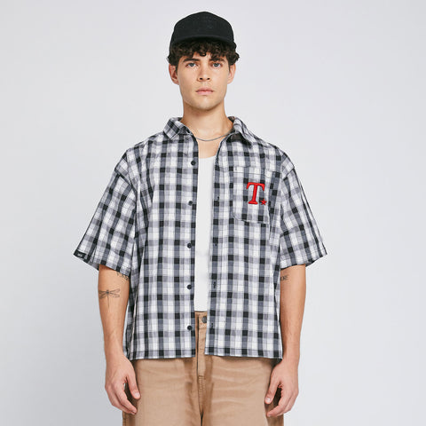 The Journey Plaid Shirt - Dark Gray