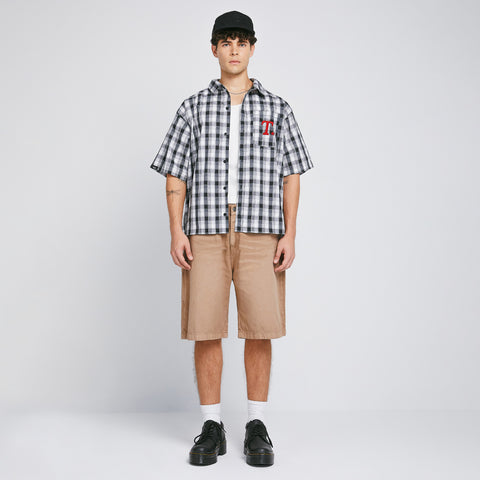 The Journey Plaid Shirt - Dark Gray