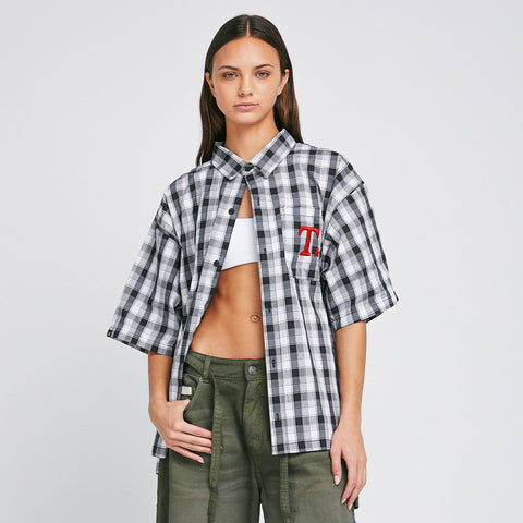 The Journey Plaid Shirt - Dark Gray