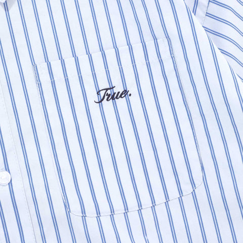 The Journey Striped Shirt - Blue