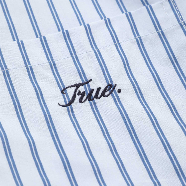 The Journey Striped Shirt - Blue