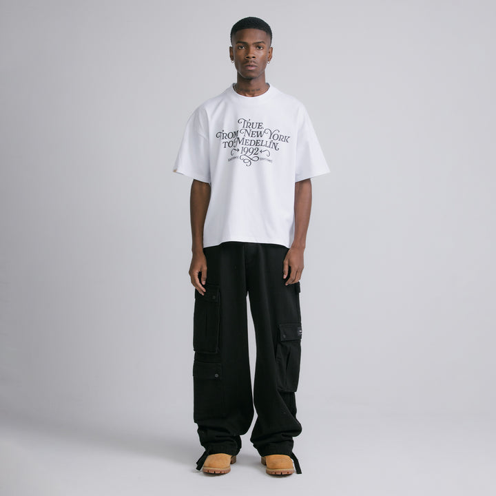 True Caps Boxy T-Shirt - White