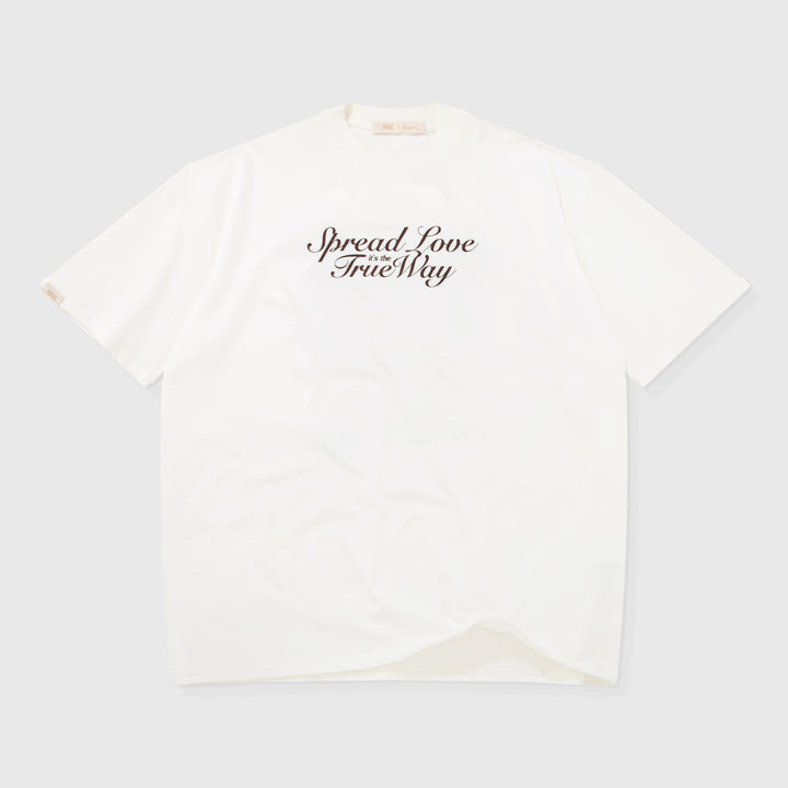 True Way Oversized T-Shirt - Cream