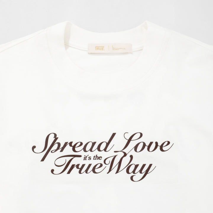 True Way Oversized T-Shirt - Cream