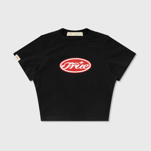 True Stamp Slim Tee - Black