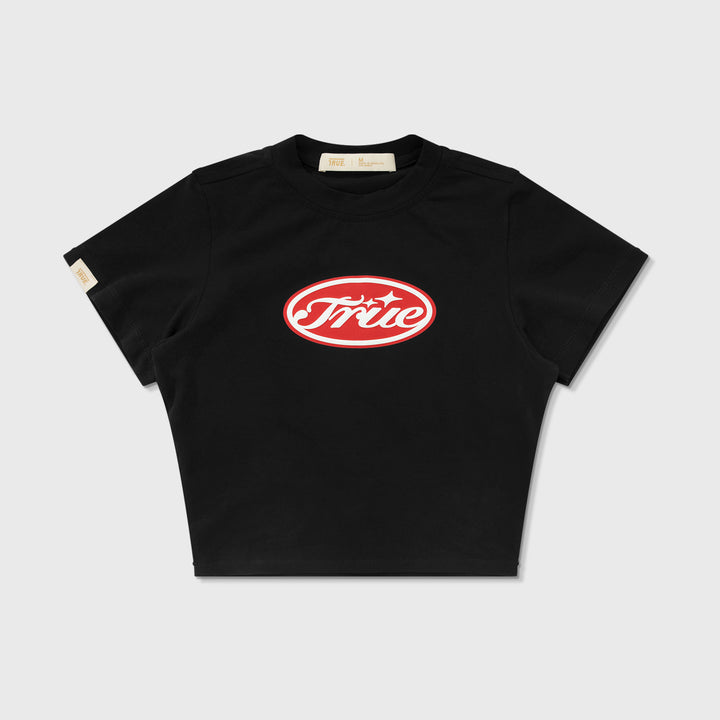 True Stamp Slim Tee - Black