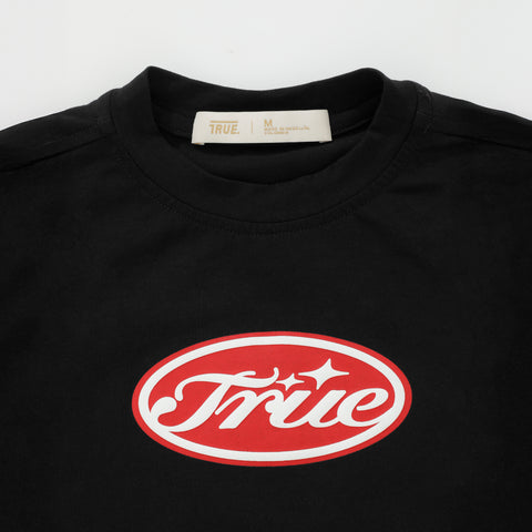 True Stamp Slim Tee - Black