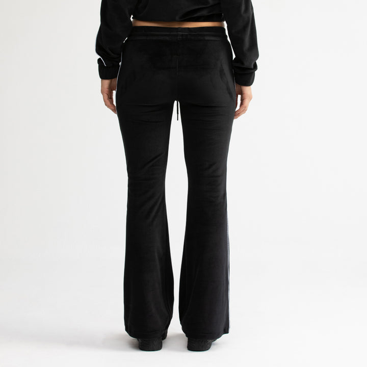 True Velour Track Pants - Black