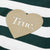 Striped Boxy Tee - Pine Green